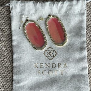 Kendra Scott Iridescent/dichroic Danielle earrings